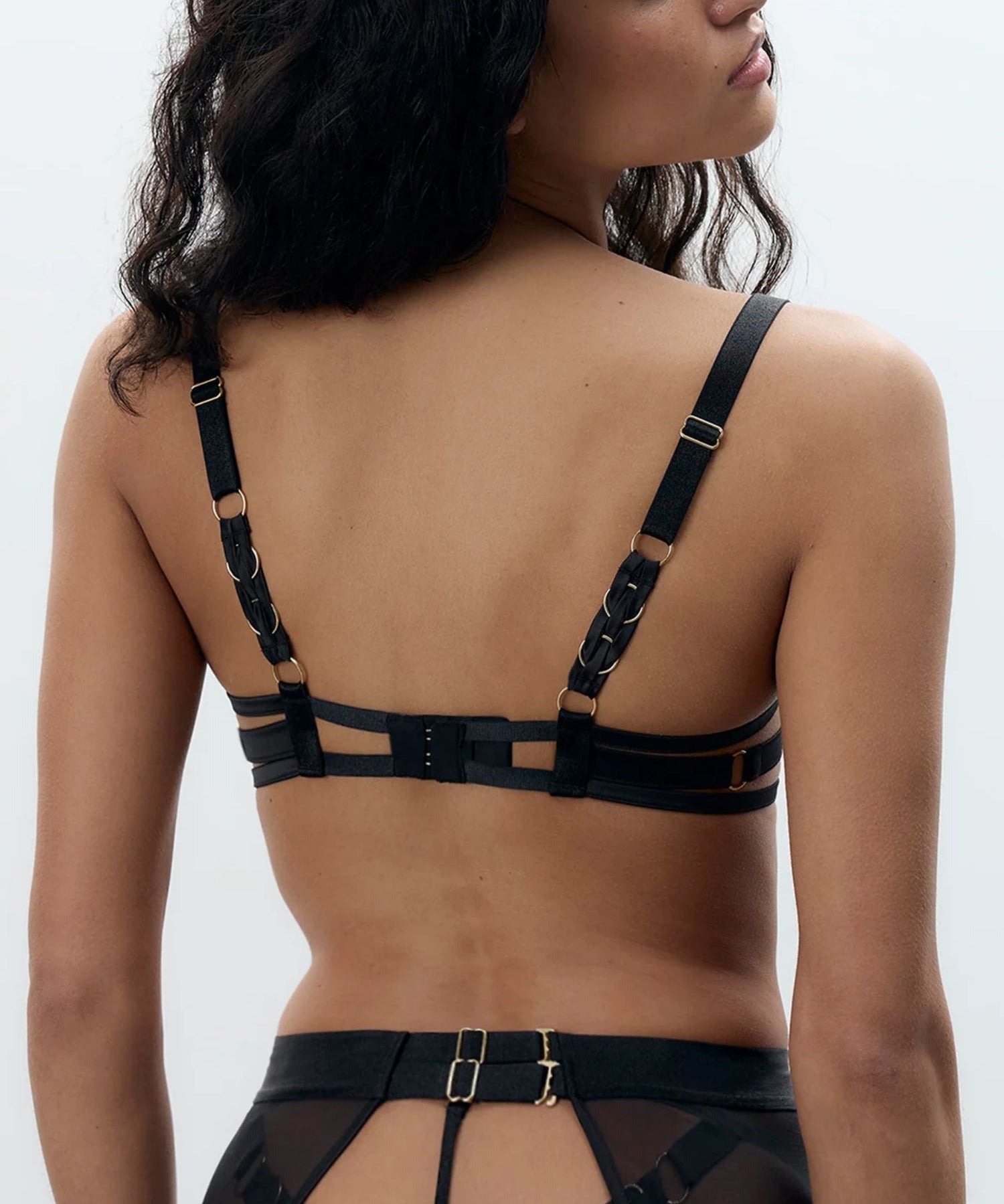 Bluebella Suri Wired Bra (Black) | Avec Amour lingerie