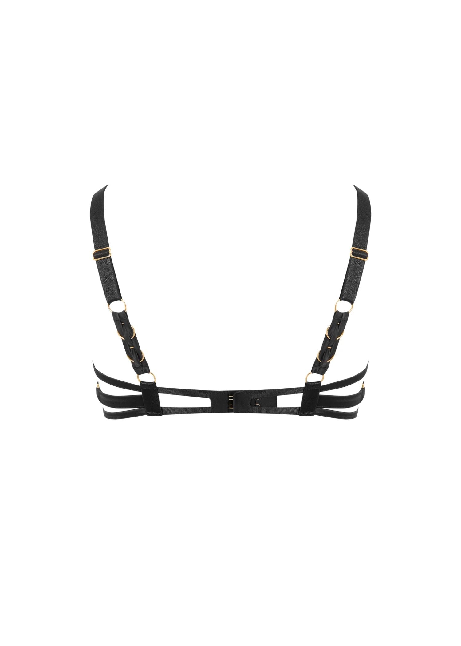 Bluebella Suri Wired Bra (Black) | Avec Amour lingerie