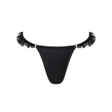 Bluebella Venus Thong (Black) | Avec Amour Lingerie