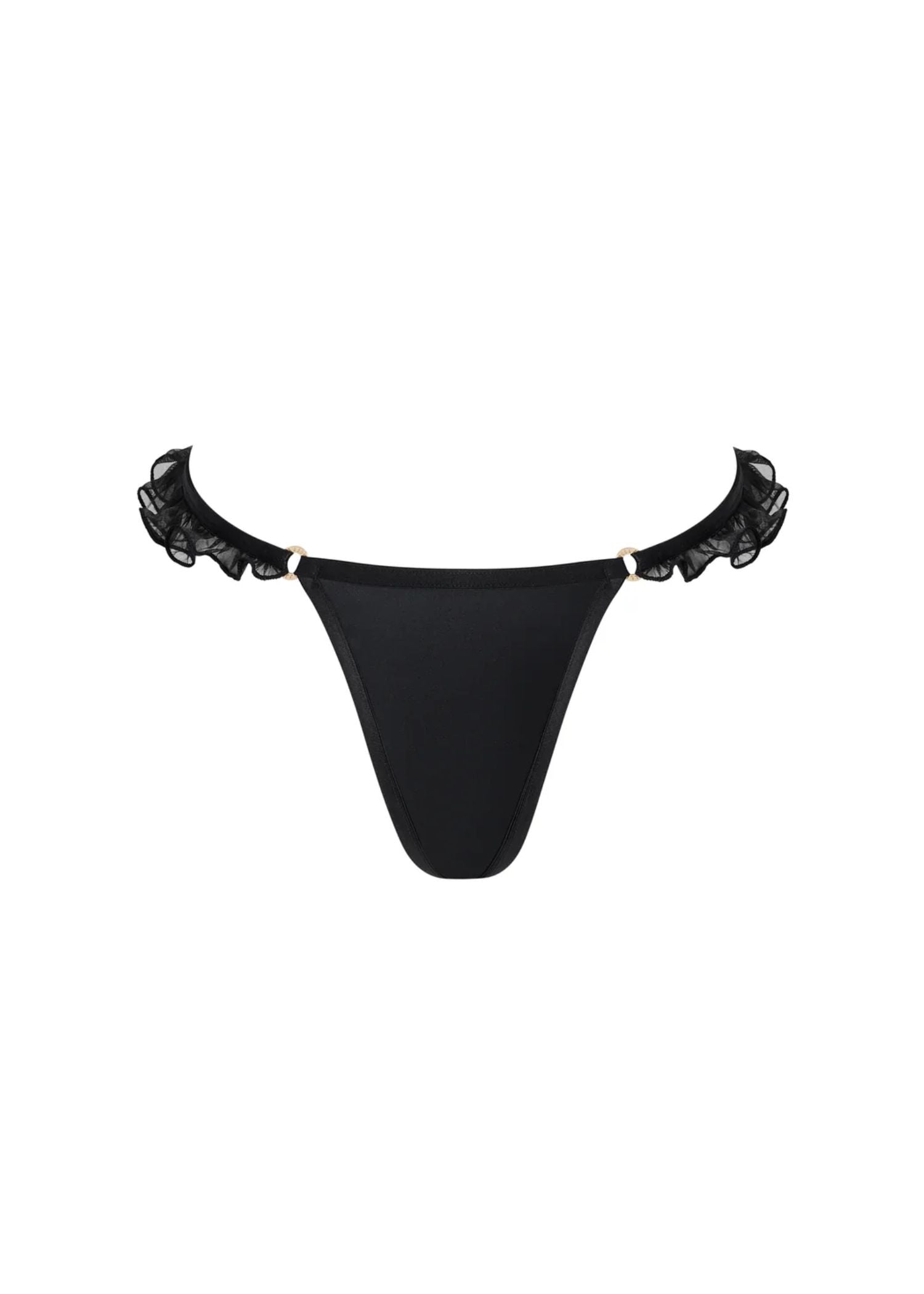 Bluebella Venus Thong (Black) | Avec Amour Lingerie