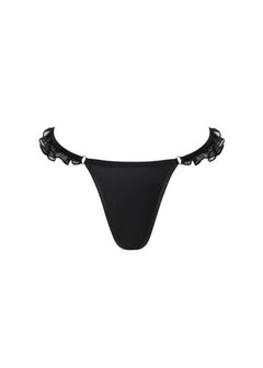 Bluebella Venus Thong (Black) | Avec Amour Lingerie