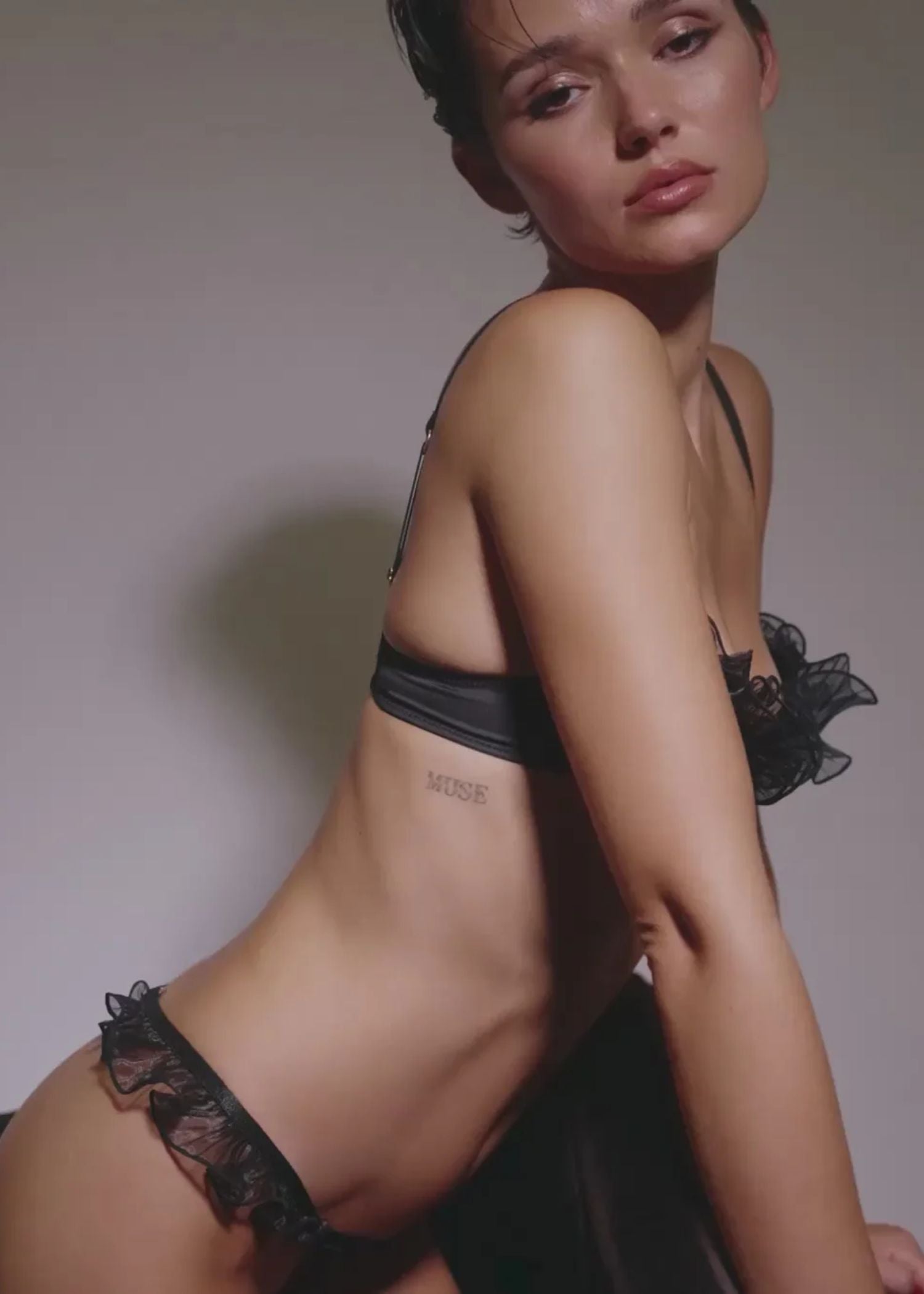 Bluebella Venus Wired Bra (Black) | Avec Amour Lingerie