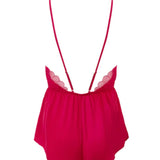 Bluebella Vermont Luxury Satin Teddy (Pink)