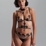 Bluebella Yvette Harness (Black) | Avec Amour Lingerie