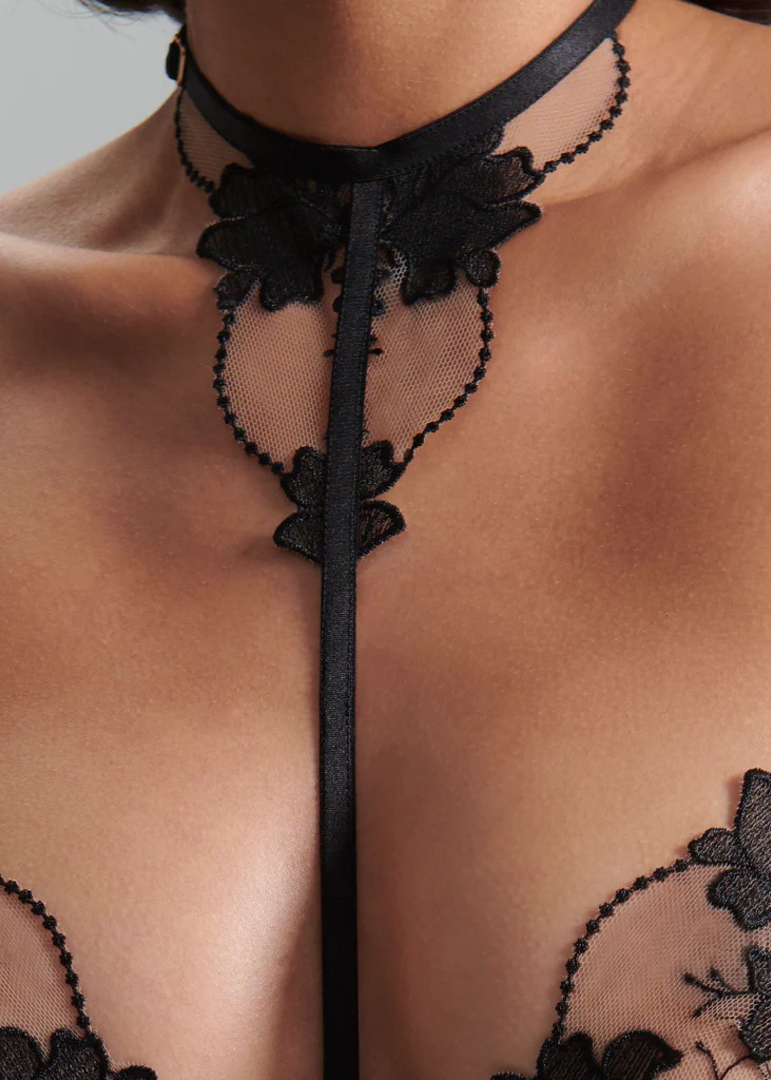 Bluebella Yvette Harness (Black) | Avec Amour Lingerie