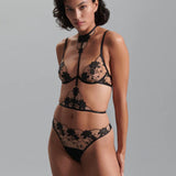 Bluebella Yvette Harness (Black) | Avec Amour Lingerie