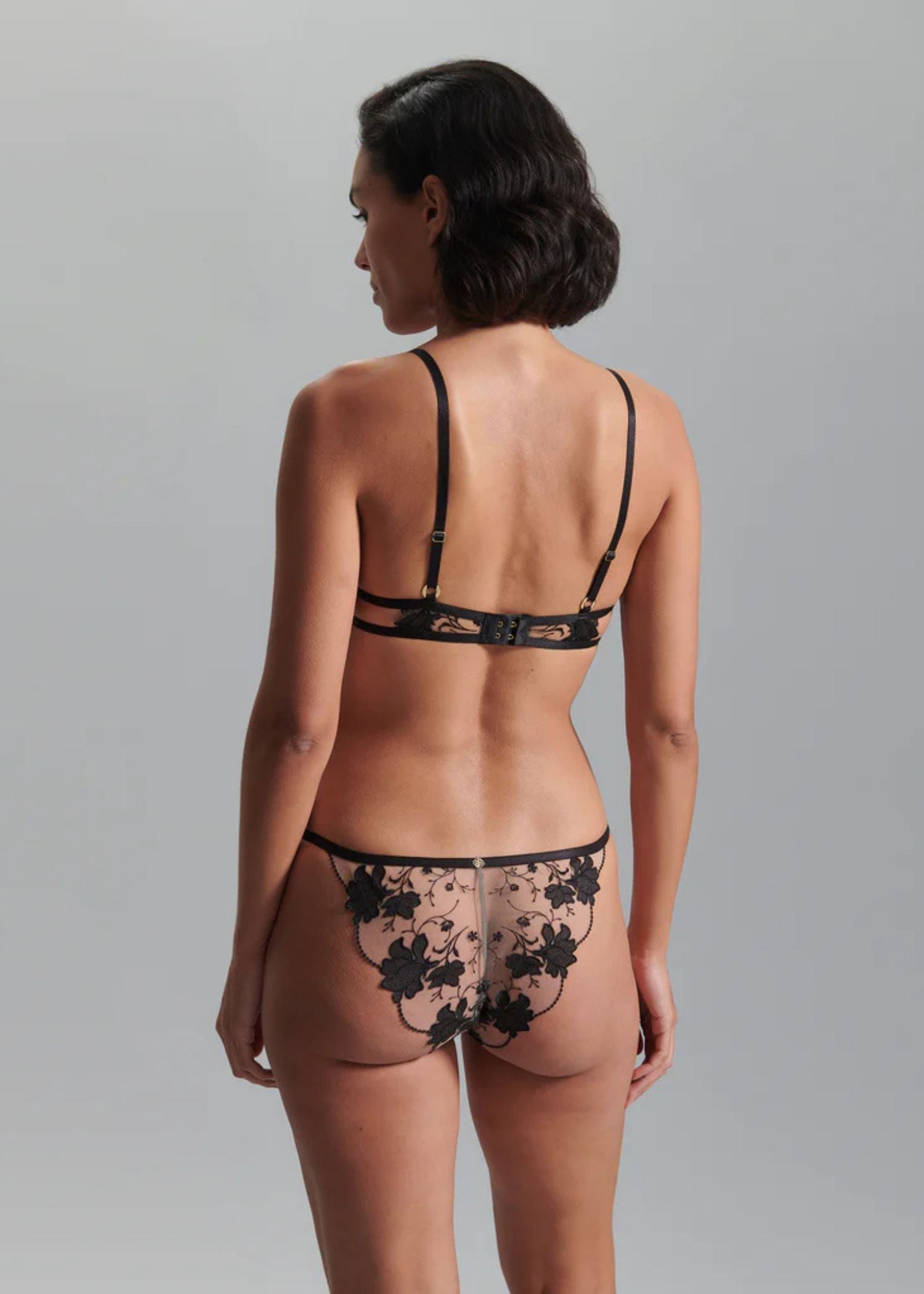 Bluebella Yvette Panty (Black) | Avec Amour Lingerie