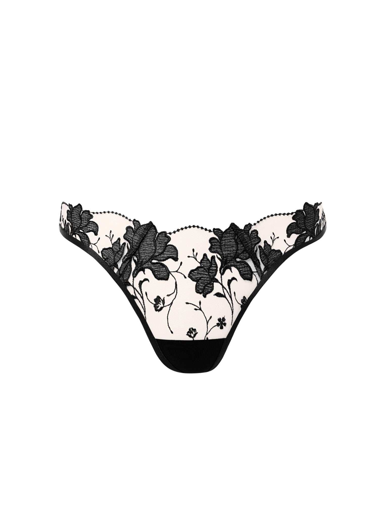 Bluebella Yvette Thong (Black) | Avec Amour Lingerie