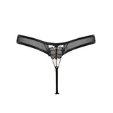 Bluebella Yvette Thong (Black) | Avec Amour Lingerie