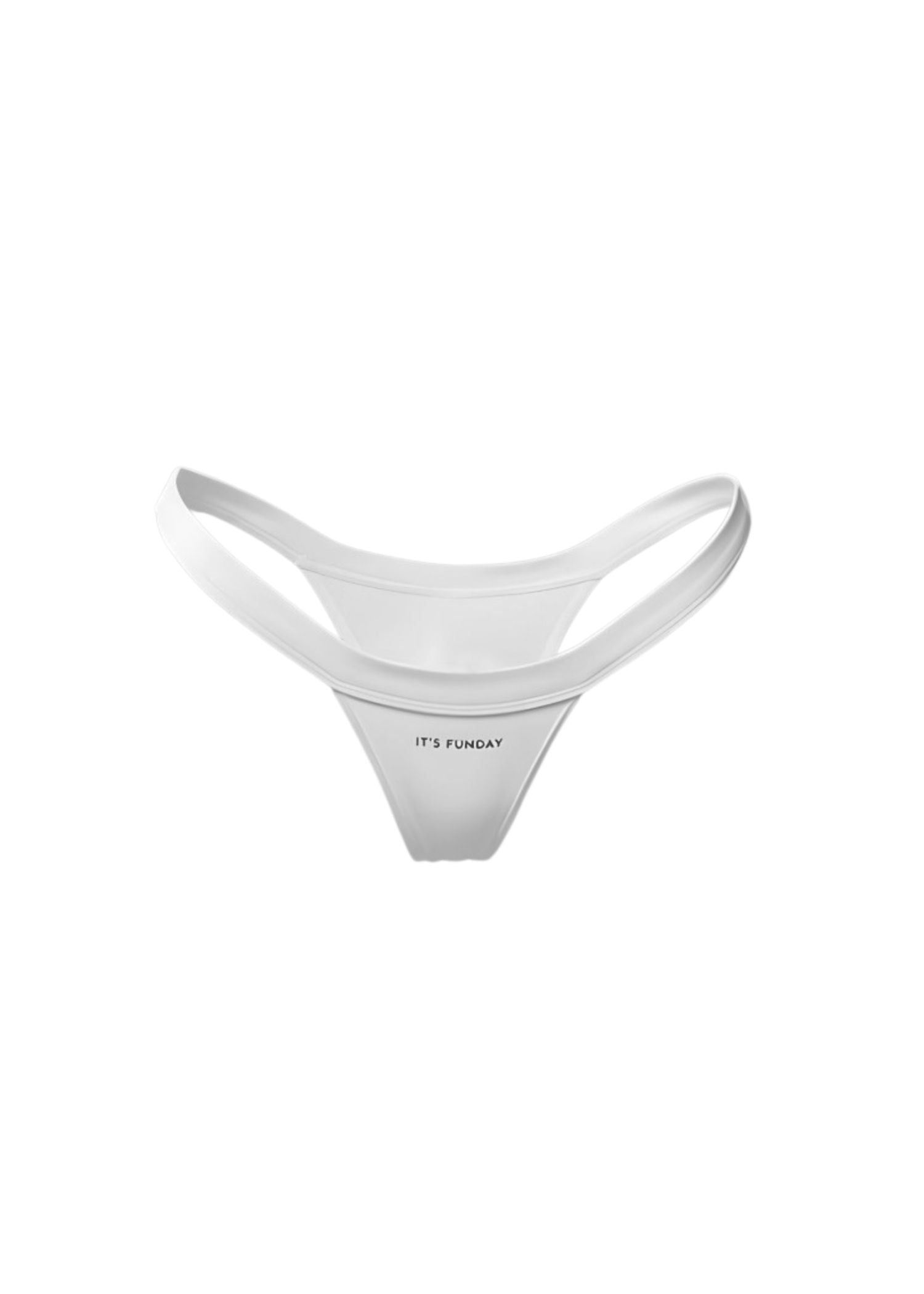 It's Funday by AVAM - UNBASIC Detachable Thong (White) | Avec Amour Lingerie