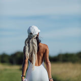 It's Funday by AVAM UNBASIC Halter Micro Dress (White) | Avec Amour Lingerie