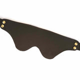 Liebe Seele Leather Blindfold (Black) | Bondage, Bedroom Fun | Avec Amour Lingerie