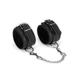 Liebe Seele Bond Leather Ankle Cuffs | Bondage, BDSM Bedroom Fun | Avec Amour Lingerie