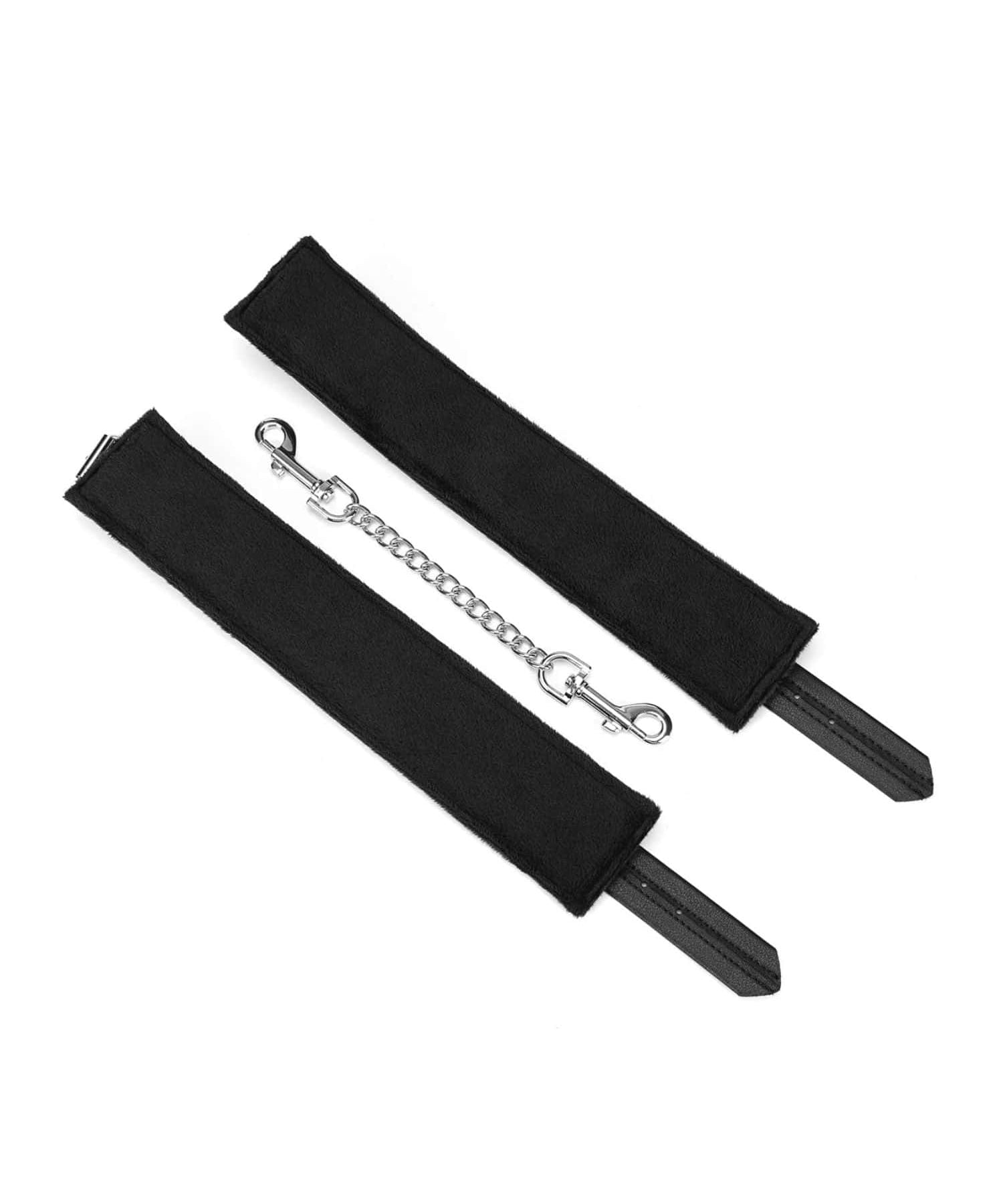 Liebe Seele Bond Leather Ankle Cuffs | Bondage, BDSM Bedroom Fun | Avec Amour Lingerie
