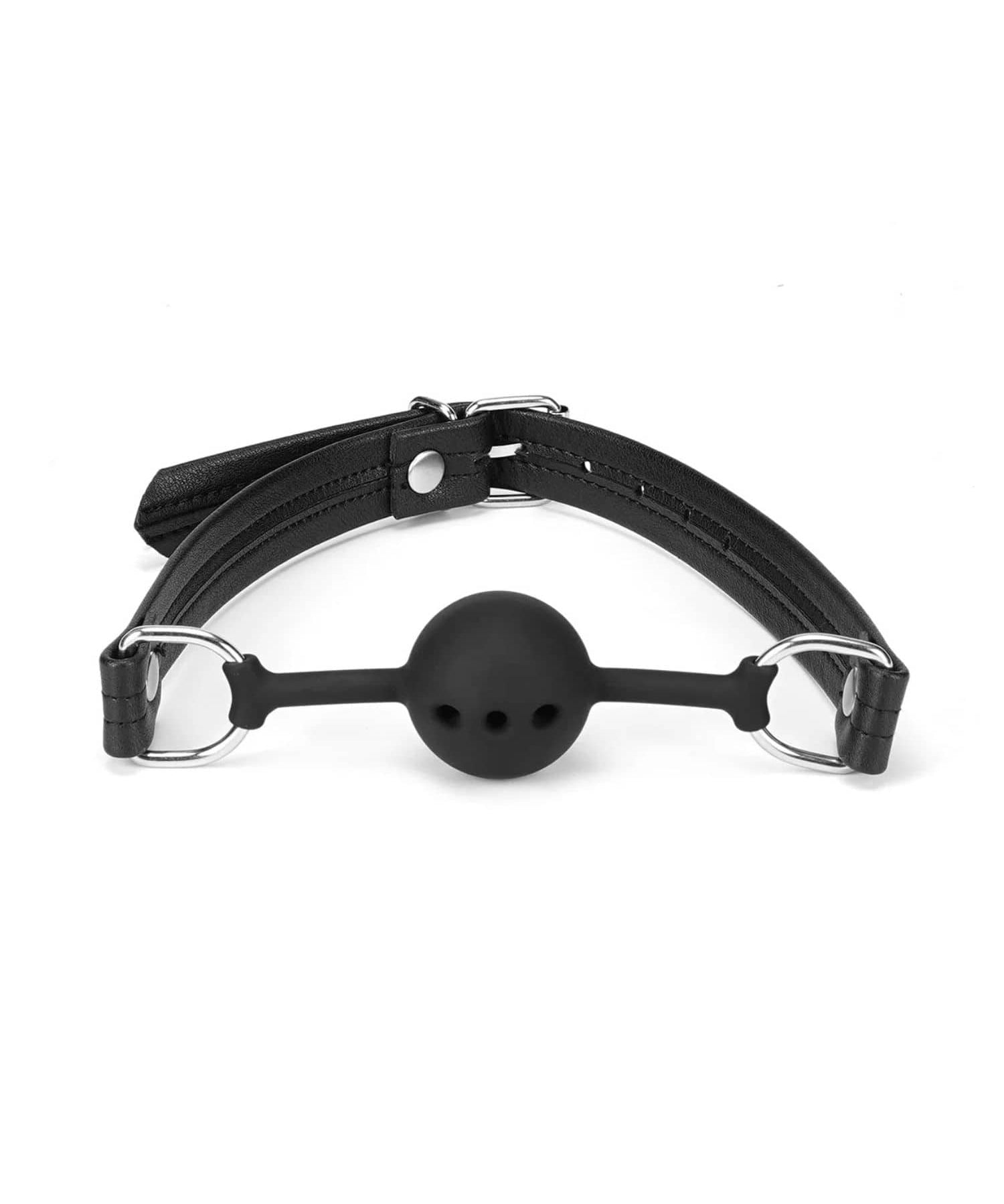 Liebe Seele Bond Leather Ball Gag | Bondage, BDSM Bedroom Fun | Avec Amour Lingerie