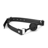 Bond Leather Ball Gag (Black)
