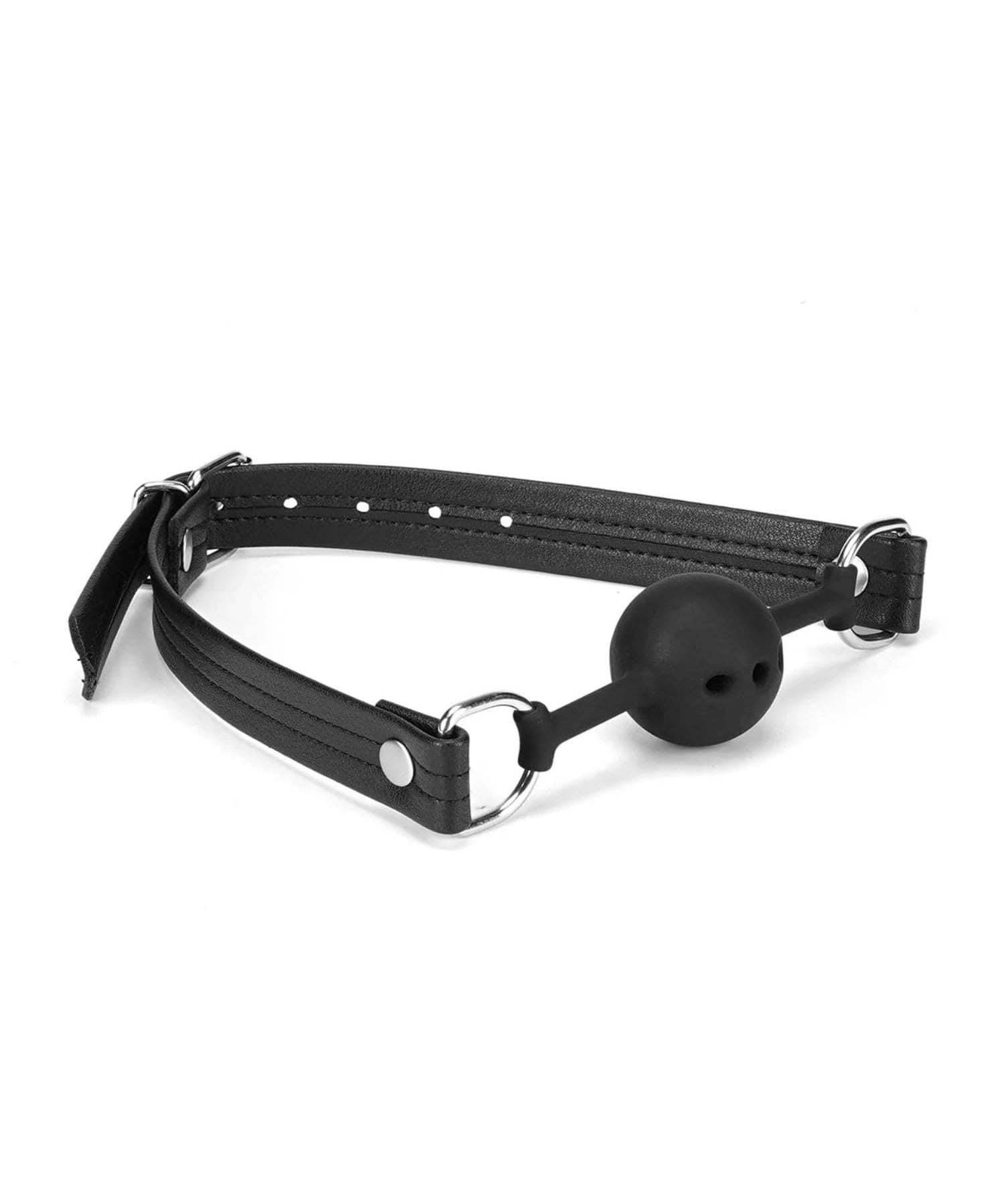 Bond Leather Ball Gag (Black)