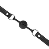 Bond Leather Ball Gag (Black)