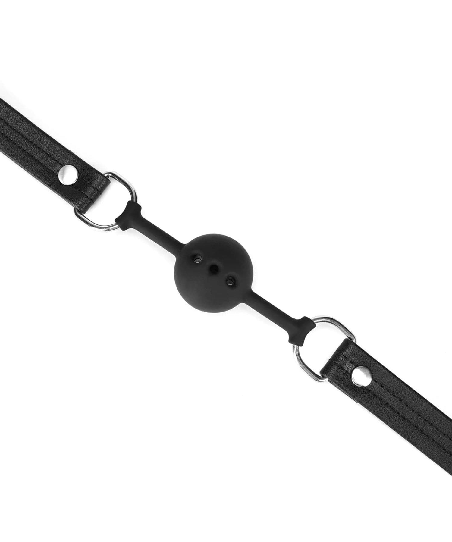 Bond Leather Ball Gag (Black)