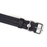 Liebe Seele Bond Leather Blindfold (Black) | Avec Amour Leather Accessories