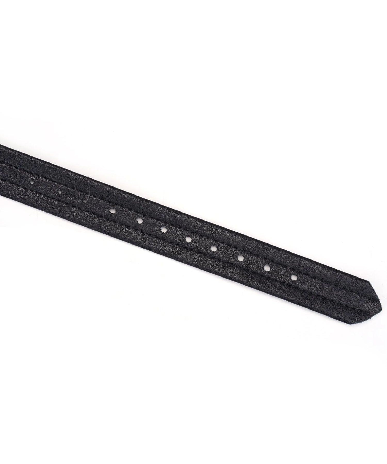 Liebe Seele Bond Leather Blindfold (Black) | Avec Amour Leather Accessories