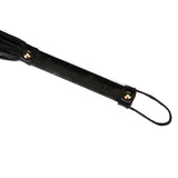Boudoir Amor Vegan Leather Flogger (Black)