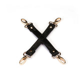 Boudoir Amor Vegan Leather Hogtie (Black)