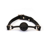Liebe Seele Boudoir Amor Vegan Ball Gag (Black) | Avec Amour Lingerie