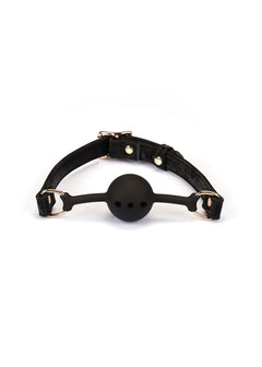 Liebe Seele Boudoir Amor Vegan Ball Gag (Black) | Avec Amour Lingerie