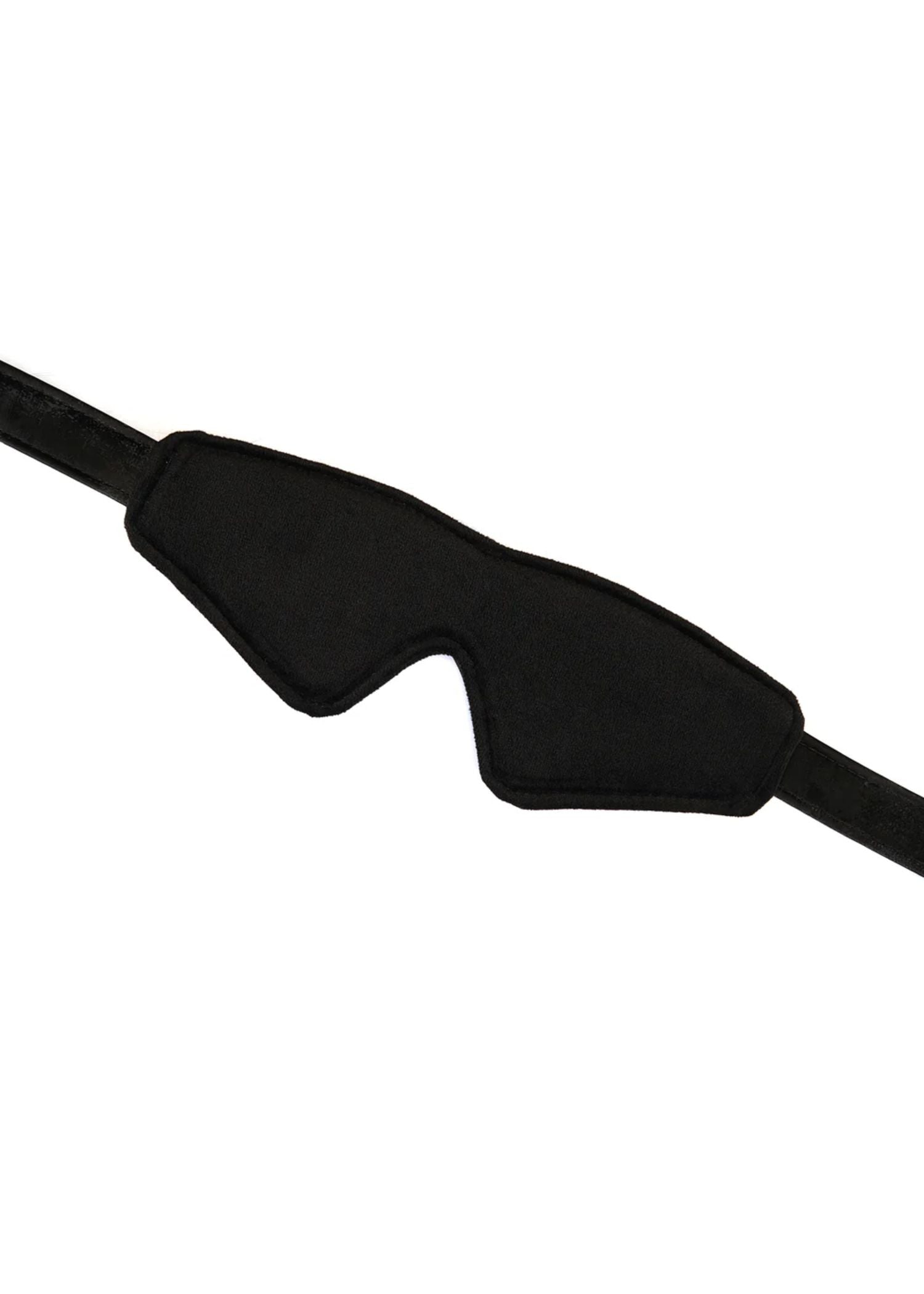 Liebe Seele Boudoir Amor Vegan Blindfold Eyemask (Black) | Avec Amour Lingerie