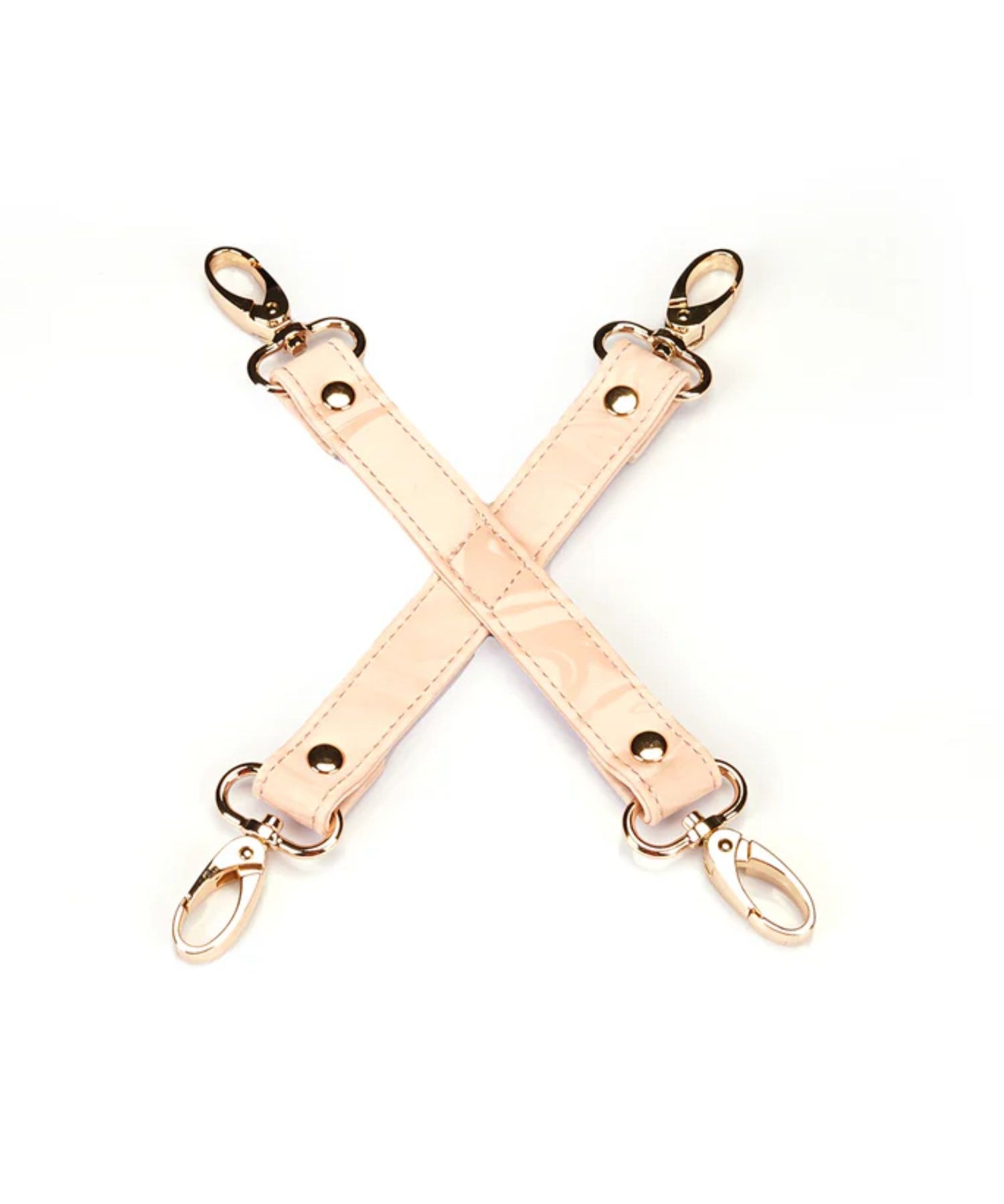 Liebe Seele Boudoir Amor Vegan Leather Hogtie (Pink) | Avec Amour Lingerie