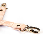 Liebe Seele Boudoir Amor Vegan Leather Hogtie (Pink) | Avec Amour Lingerie