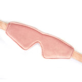 Liebe Seele Boudoir Amor Vegan Leather Blindfold Eyemask (Pink) | Avec Amour Lingerie