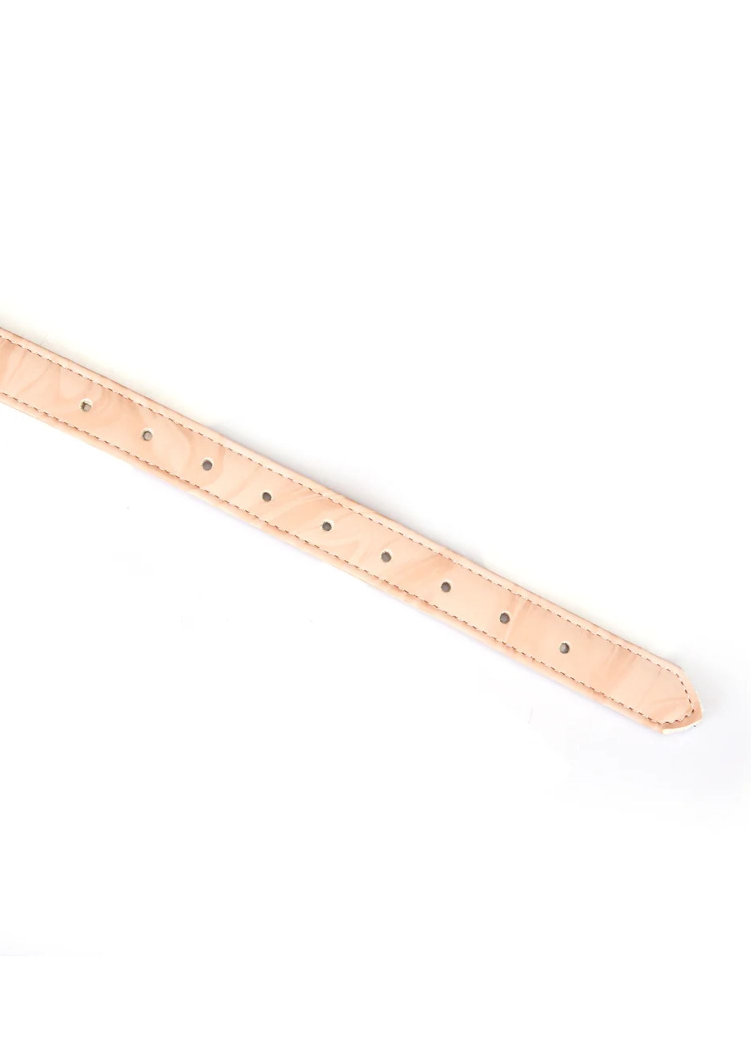 Liebe Seele Boudoir Amor Vegan Leather Blindfold Eyemask (Pink) | Avec Amour Lingerie