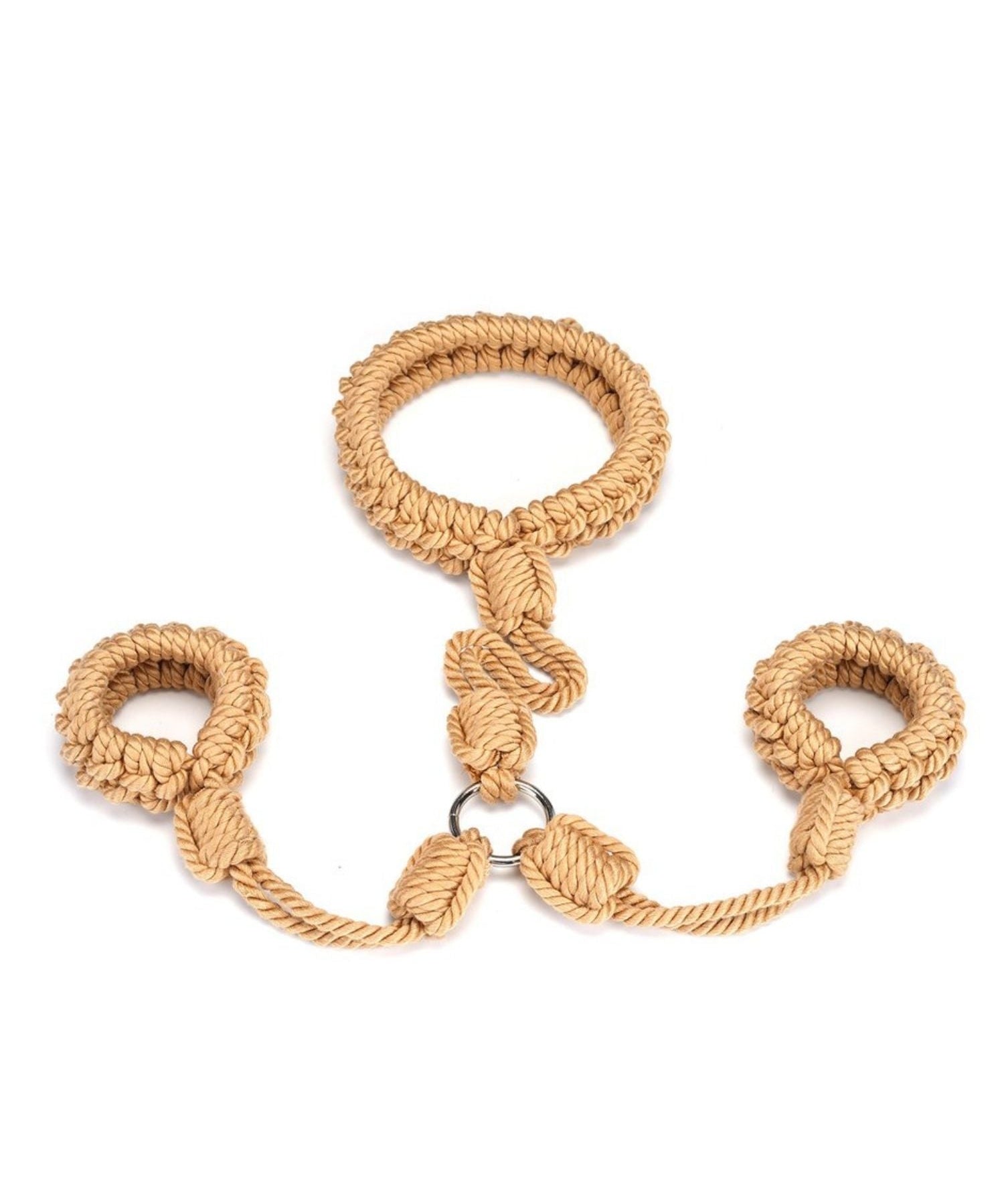 Liebe Seele Bound You II Rope to Wrist and Back Cuff