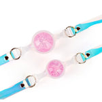 Liebe Seele Crystal Ball Gag (Large Pink Ball) | Avec Amour Lingerie