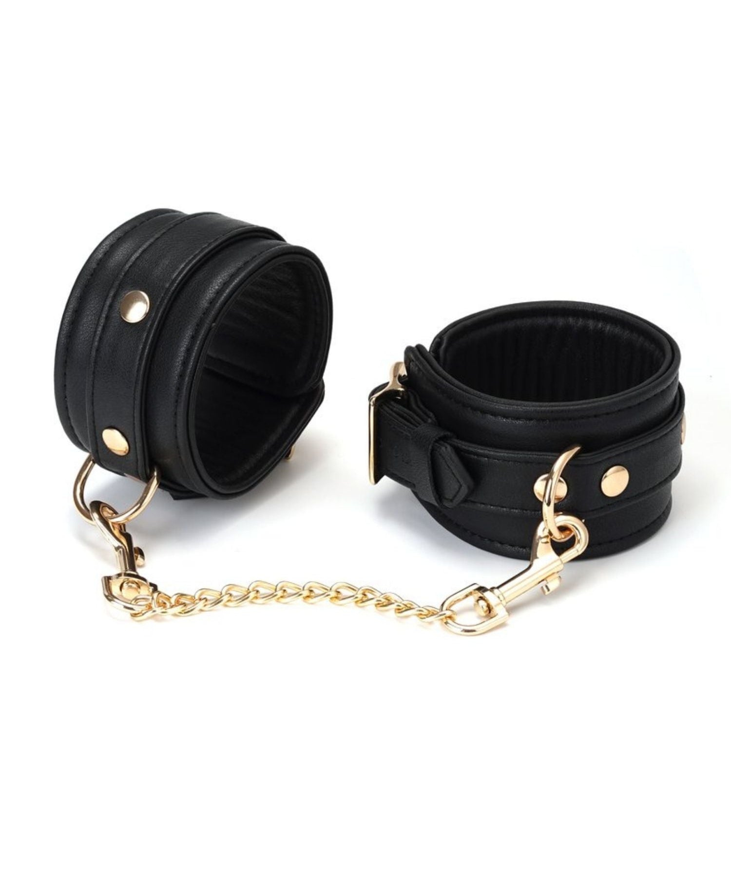 Liebe Seele Dark Secret Leather Ankle Cuffs | Avec Amour 
