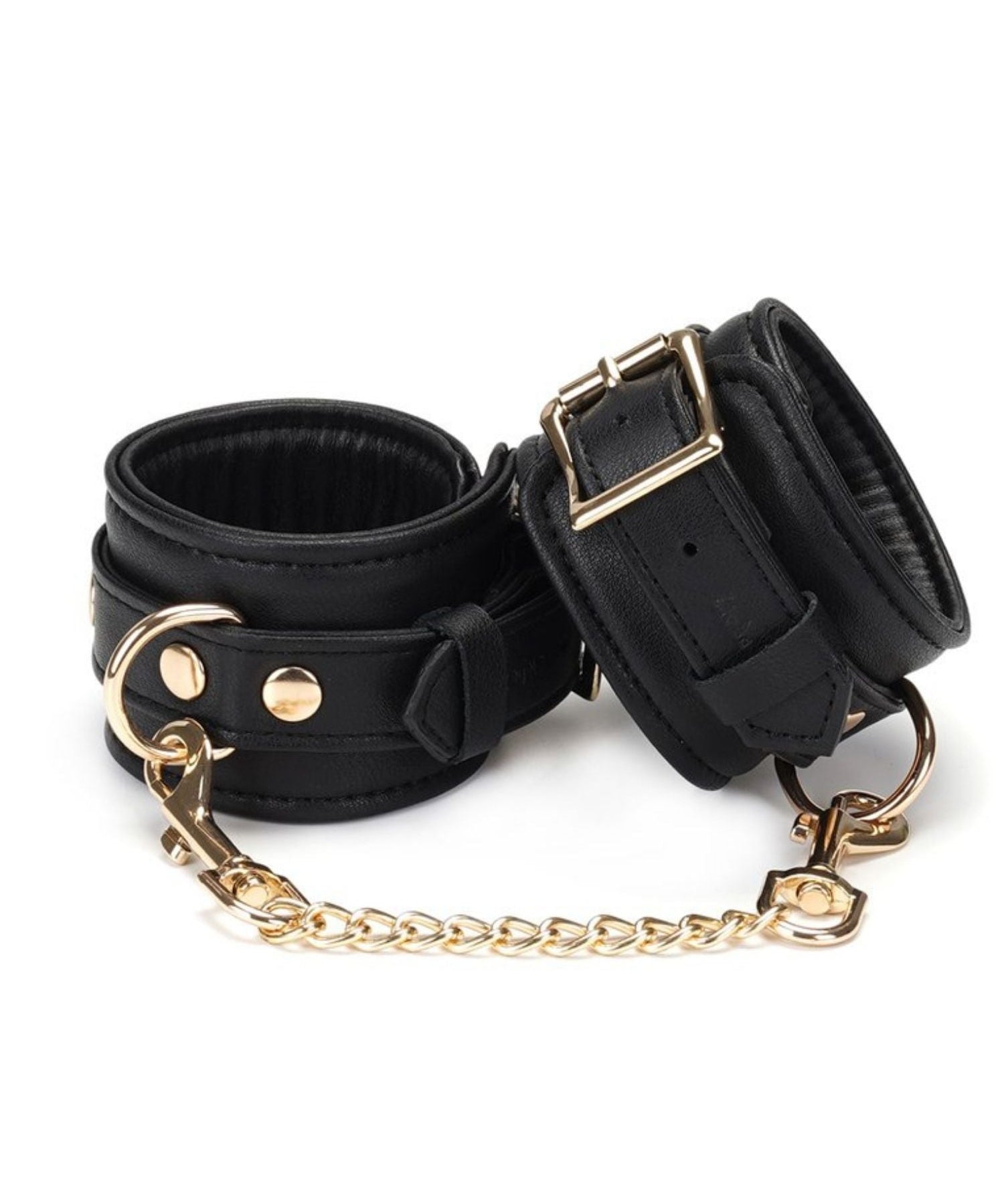 Liebe Seele Dark Secret Leather Cuffs | Avec Amour Lingerie