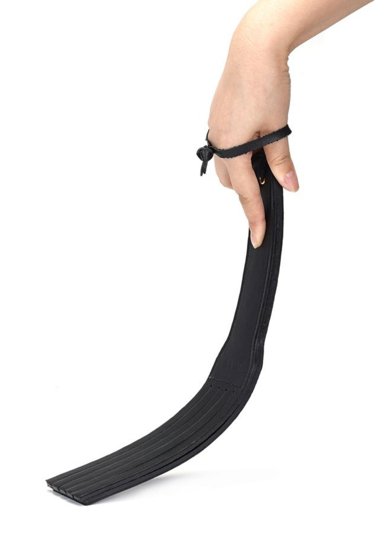 Liebe Seele Dark Secret Leather Split Tawse Paddle