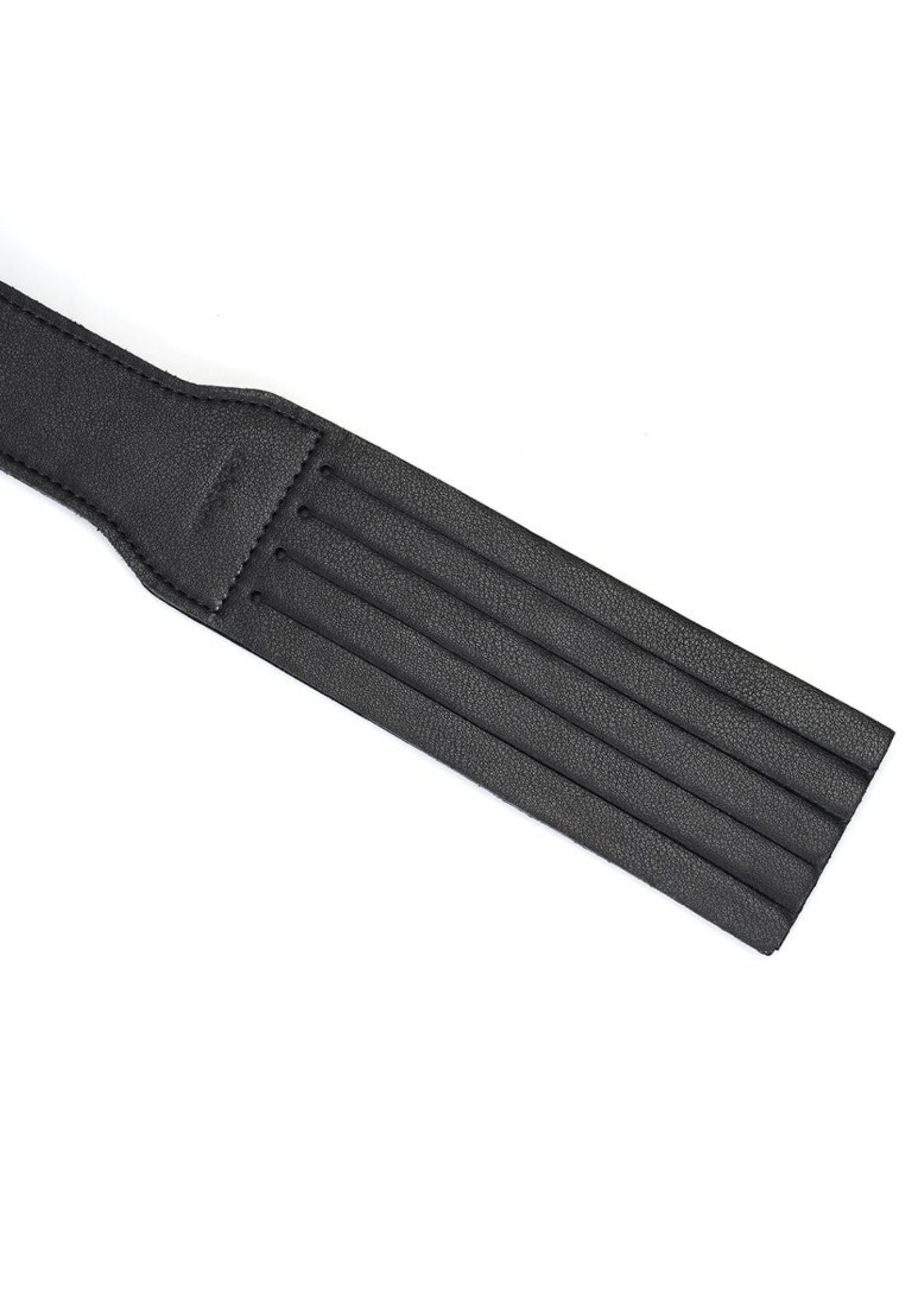 Liebe Seele Dark Secret Leather Split Tawse Paddle