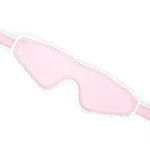 Liebe Seele Fairy Blindfold (White & Pink) | Avec Amour Leather Accessories