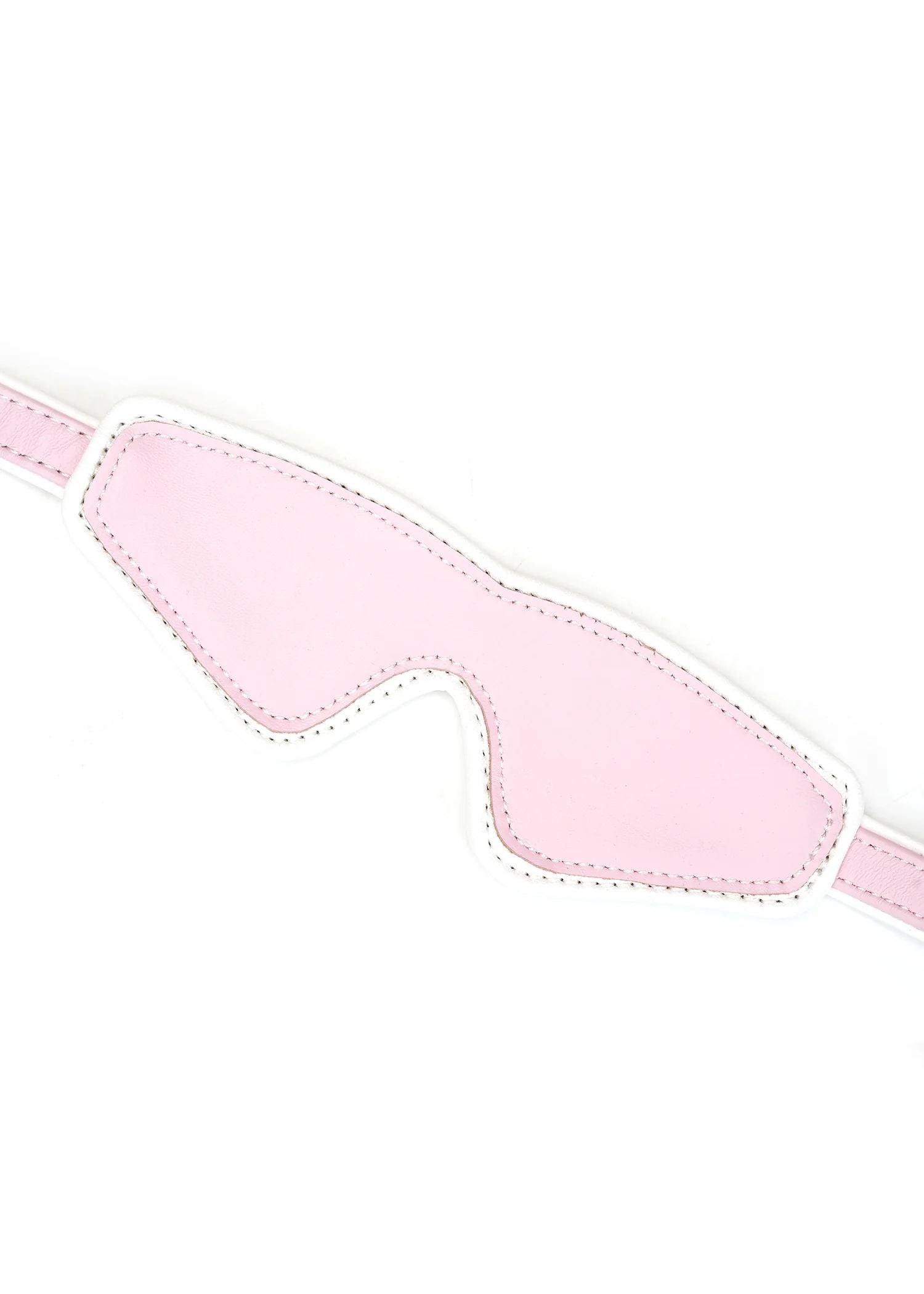 Liebe Seele Fairy Blindfold (White & Pink) | Avec Amour Leather Accessories