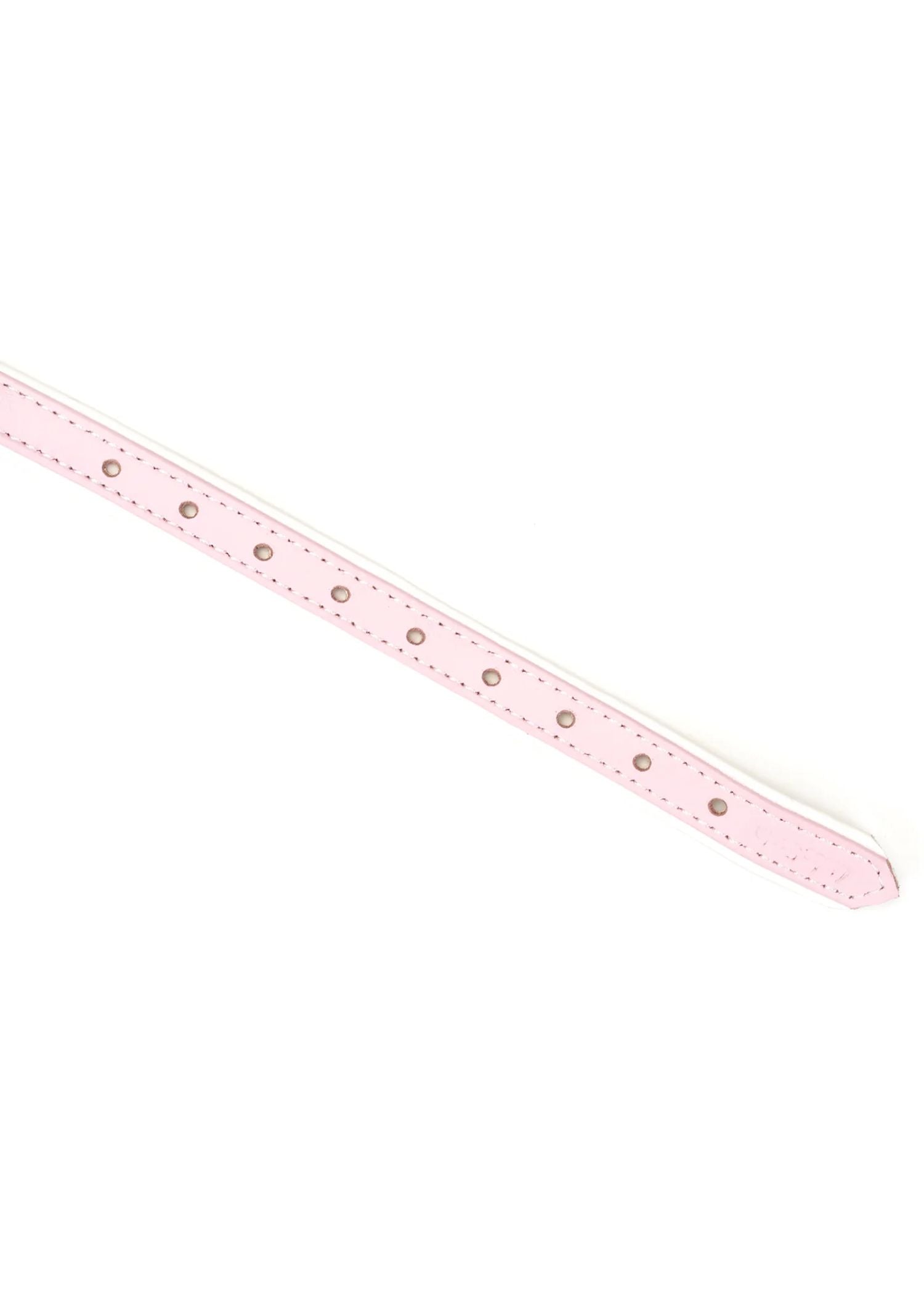 Liebe Seele Fairy Blindfold (White & Pink) | Avec Amour Leather Accessories