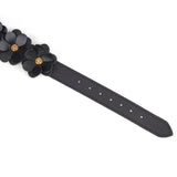 Liebe Seele Flower Rhythm Leather Handcuffs | Avec Amour Lingerie