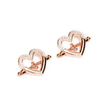 Liebe Seele Heart Shaped Nipple Clamps (Rose Gold) | BDSM Bedroom Fun | Avec Amour Lingerie