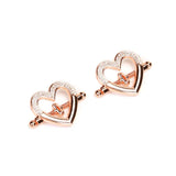 Liebe Seele Heart Shaped Nipple Clamps (Rose Gold) | BDSM Bedroom Fun | Avec Amour Lingerie