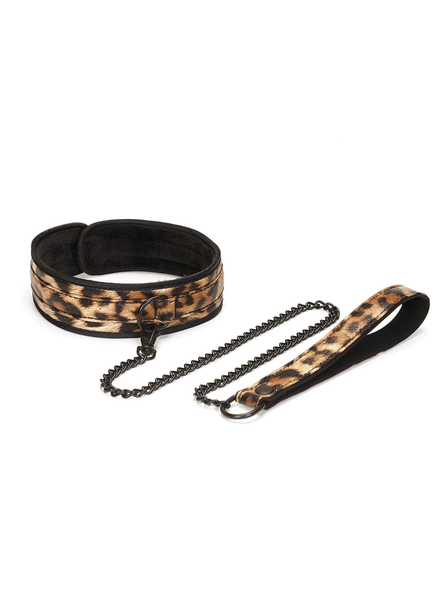 Liebe Seele Leopard PU 13pc Tie Set | Avec Amour Lingerie