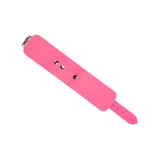 Liebe Seele Lustre Rosa Pink Leather Wrist Cuffs | Avec Amour Lingerie