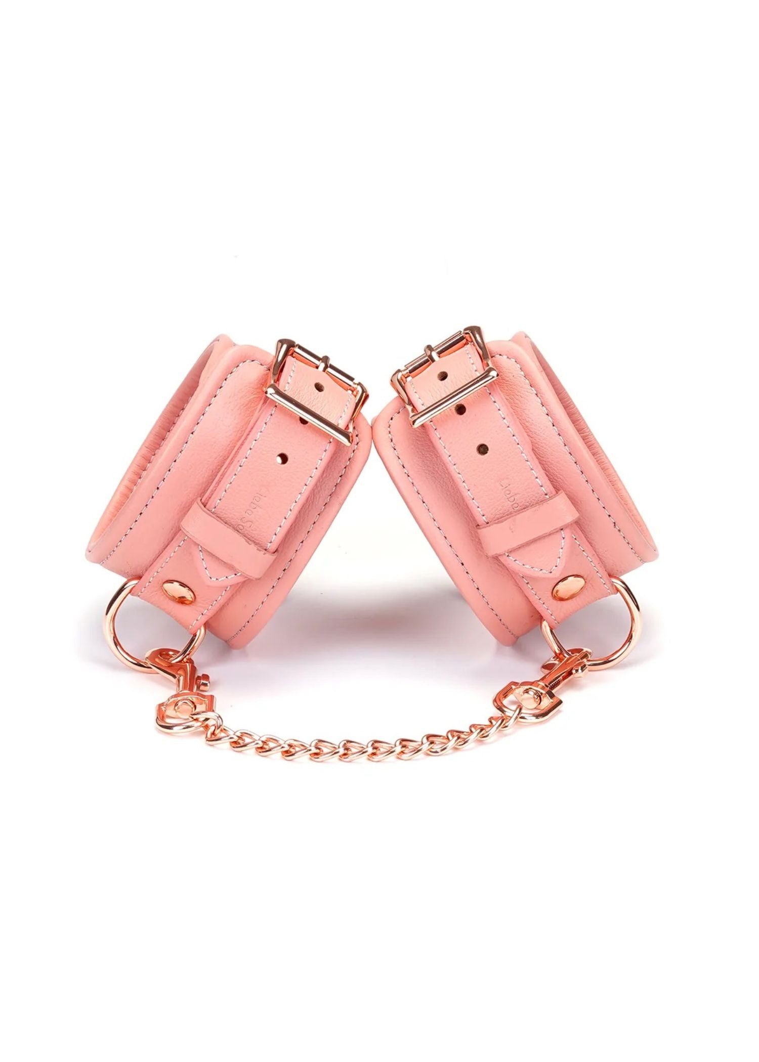 Liebe Seele Pink Dream Leather Ankle Cuffs | Avec Amour