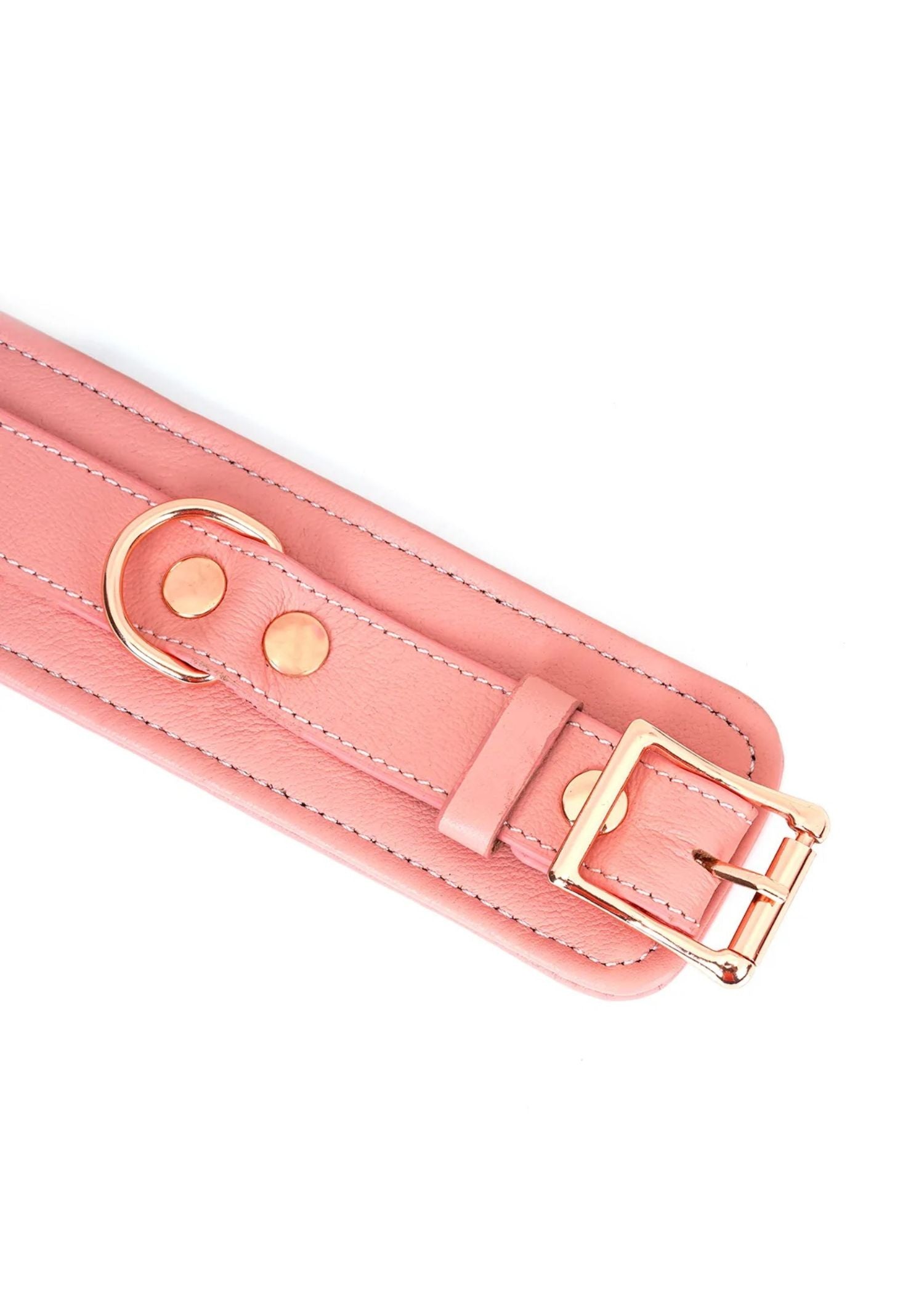 Liebe Seele Pink Dream Leather Ankle Cuffs | Avec Amour